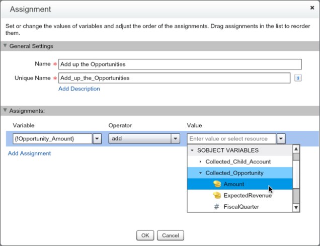 Add Opportunity Values