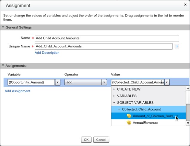 Assignment of Child Accounts