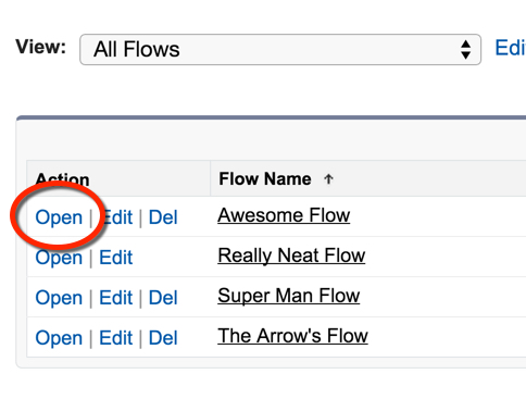 Multiple Flows in the System