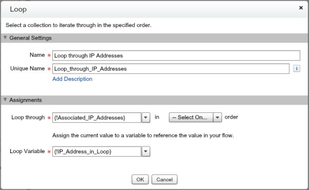 Finalized Loop Element