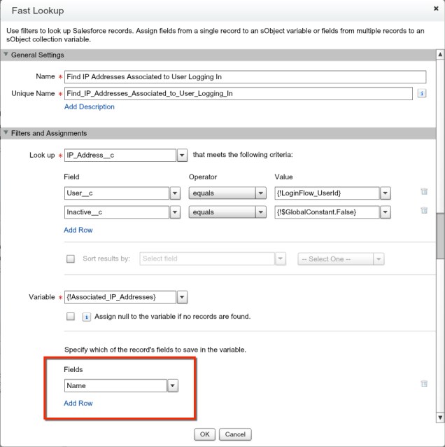 Finished Fast Lookup