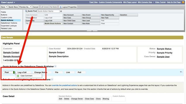 CaseCommentActionToLayout
