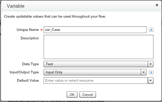 CaseCommentParentIdVariable